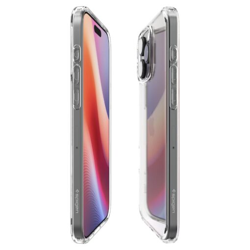 iPhone 16 PRO MAX umbris Spigen Ultra Hybrid plastikust taguse ja silikoonist raamiga labipaistev 5