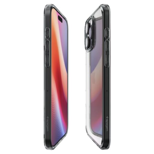 iPhone 16 PRO MAX umbris Spigen Ultra Hybrid plastikust taguse ja silikoonist raamiga space crystal 4