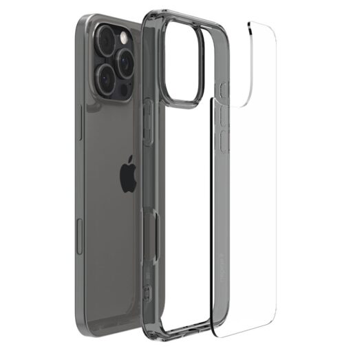 iPhone 16 PRO MAX umbris Spigen Ultra Hybrid plastikust taguse ja silikoonist raamiga space crystal 5