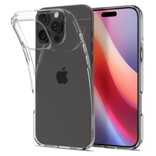 iPhone 16 PRO umbris Spigen Liquid Crystal silikoonist labipaistev