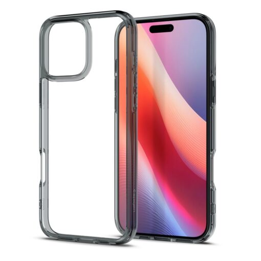 iPhone 16 PRO umbris Spigen Ultra Hybrid plastikust taguse ja silikoonist raamiga space crystal 1