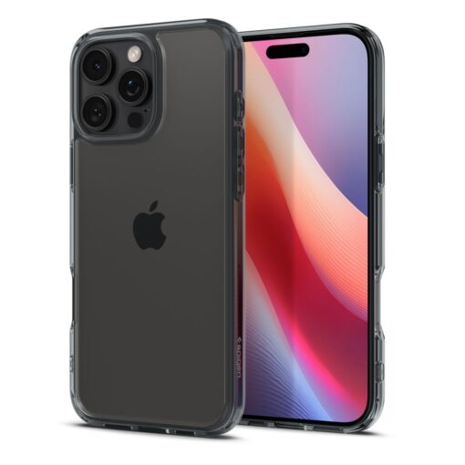 iPhone 16 PRO umbris Spigen Ultra Hybrid plastikust taguse ja silikoonist raamiga space crystal 3