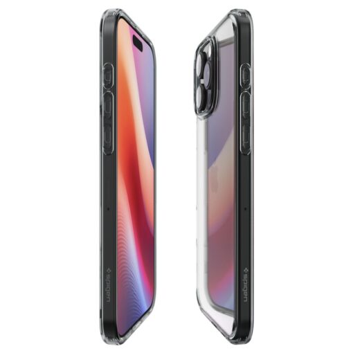 iPhone 16 PRO umbris Spigen Ultra Hybrid plastikust taguse ja silikoonist raamiga space crystal 5