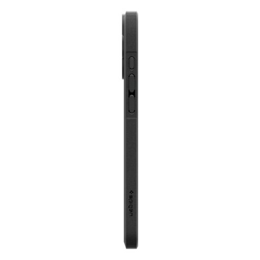 iPhone 16 umbris Spigen Core Armor MagSafe plastikust taguse ja silikoonist raamiga must 5