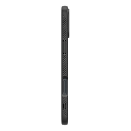 iPhone 16 umbris Spigen Liquid Air silikoonist matte black 6