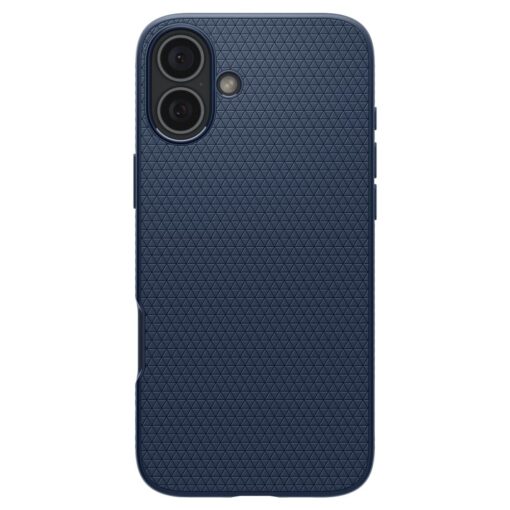 iPhone 16 umbris Spigen Liquid Air silikoonist navy blue 3