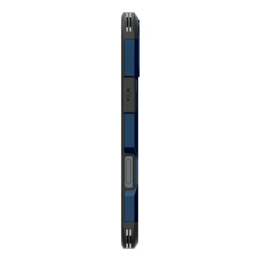 iPhone 16 umbris Spigen Tough Armor MagSafe plastikust taguse ja silikoonist raamiga navy blue 5