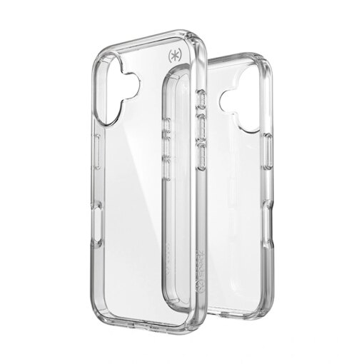 iPhone 16 umbtis Speck Presidio Perfect Clear plastikust labipaistev