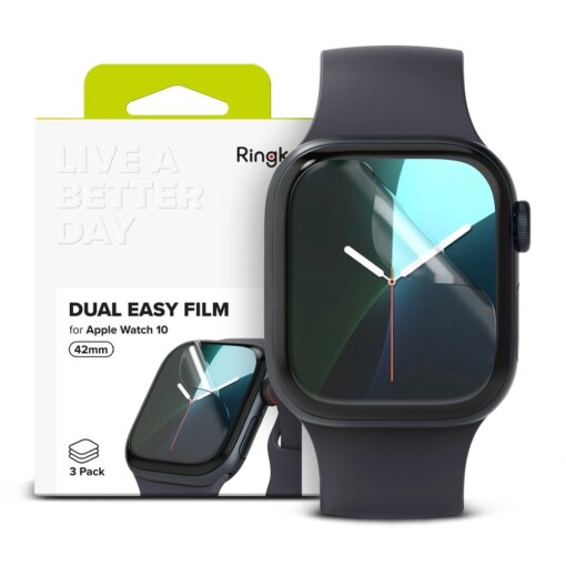 Apple Watch kaitsekile Ringke Dual Easy Watch 10 42mm 3tk