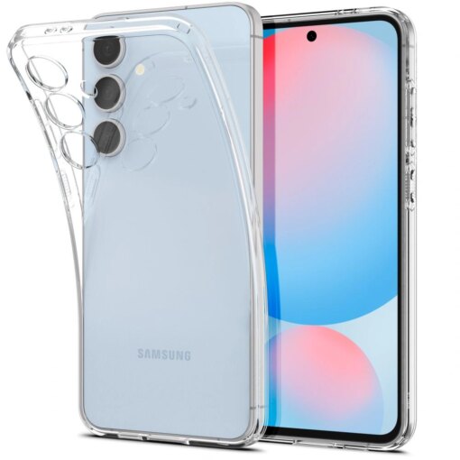 Samsung S24 FE umbris Spigen Liquid Crystal silikoonist labipaistev 1