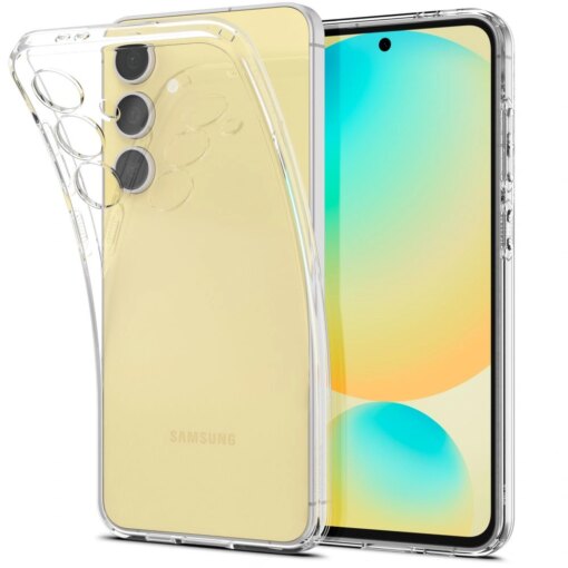 Samsung S24 FE umbris Spigen Liquid Crystal silikoonist labipaistev 2