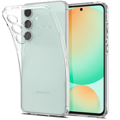 Samsung S24 FE umbris Spigen Liquid Crystal silikoonist labipaistev