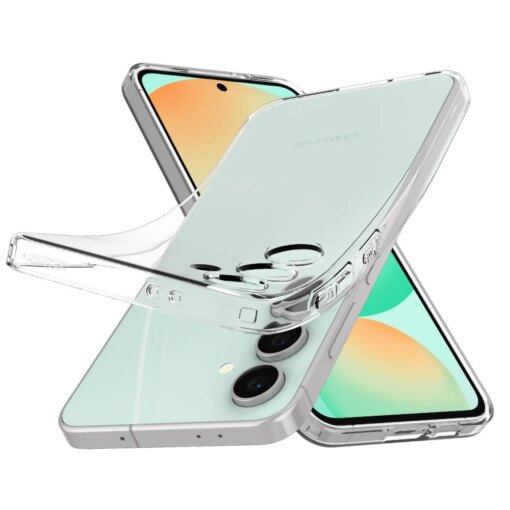 Samsung S24 FE umbris Spigen Liquid Crystal silikoonist labipaistev 9