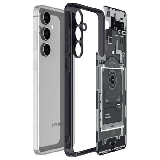 Samsung S24 FE umbris Spigen Ultra Hybrid plastikust ja silikoonist Zero One 6