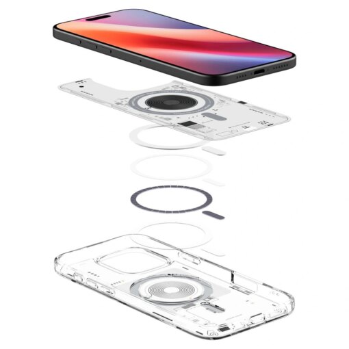 iPhone 16 PRO MAX umbris Spigen Ultra Hybrid MagSafe plastikust taguse ja silikoonist raamiga Neo One 5