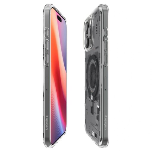 iPhone 16 PRO MAX umbris Spigen Ultra Hybrid MagSafe plastikust taguse ja silikoonist raamiga Neo One 7