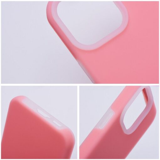 iPhone 16 Plus umbris silikoonist CANDY CASE roosa 5