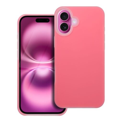 iPhone 16 Plus umbris silikoonist CANDY CASE roosa