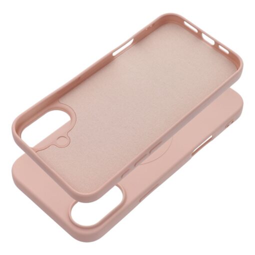 iPhone 16 Plus umbris silikoonist Mag Cover roosa 1