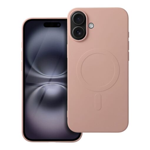 iPhone 16 Plus umbris silikoonist Mag Cover roosa