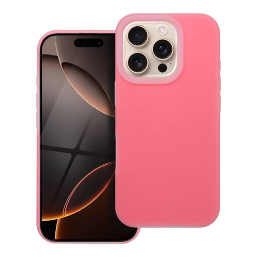 iPhone 16 Pro umbris silikoonist CANDY CASE roosa