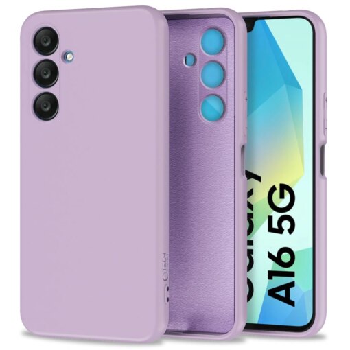 Samsung A16 umbris Icon silikoonist lilla