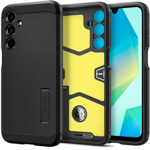 Samsung A16 umbris Spigen Tough Armor umbris silikoonist ja plastikust must