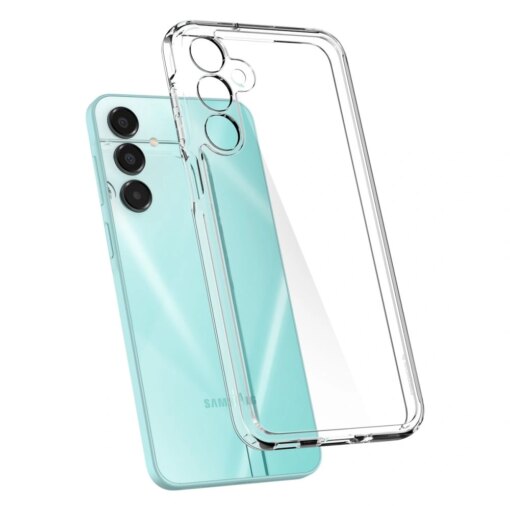 Samsung A16 umbris Spigen Ultra Hybrid plastikust taguse ja silikoonist raamiga crystal clear 5