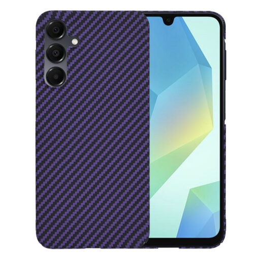 Samsung A16 umbris plastikust Carbonite lilla