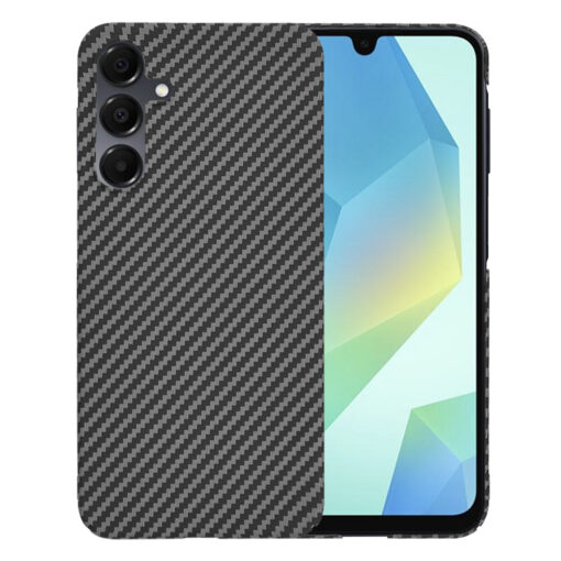 Samsung A16 umbris plastikust Carbonite must