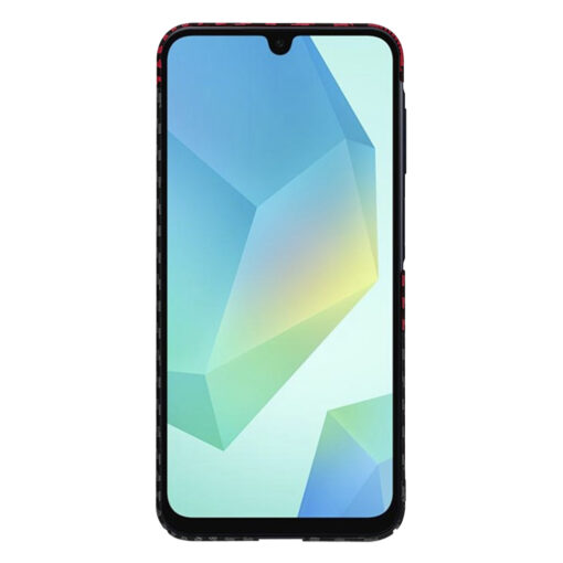 Samsung A16 umbris plastikust Carbonite red vortex 1