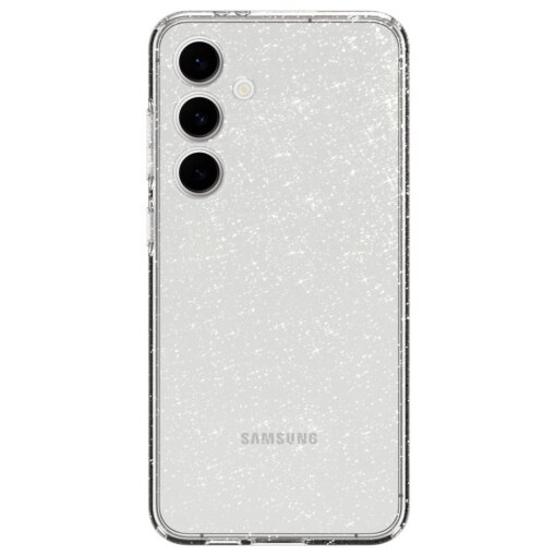 Samsung S24 FE umbris Spigen Liquid Crystal silikoonist labipaistev sadelev 5