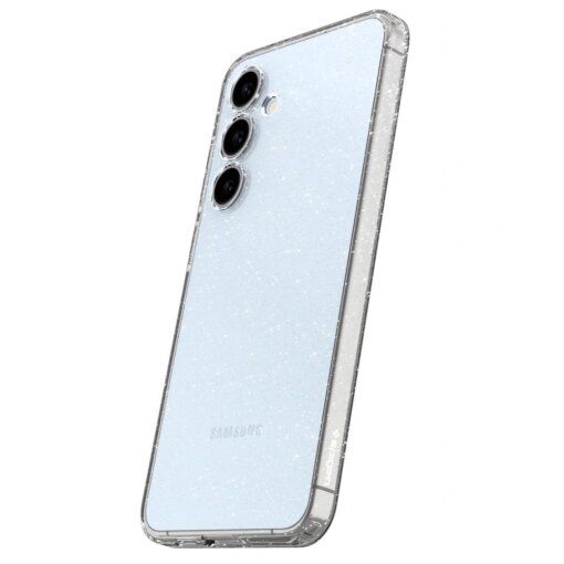 Samsung S24 FE umbris Spigen Liquid Crystal silikoonist labipaistev sadelev 8