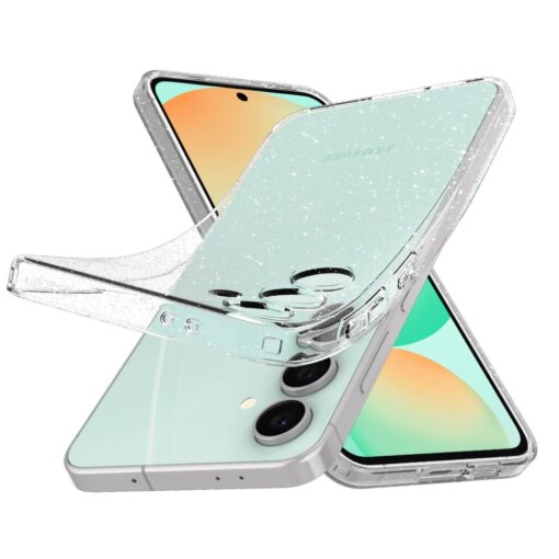 Samsung S24 FE umbris Spigen Liquid Crystal silikoonist labipaistev sadelev 9