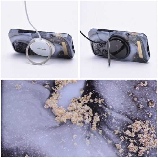 iPhone 14 PLUS umbris MagSafe Mirage marble mist 11