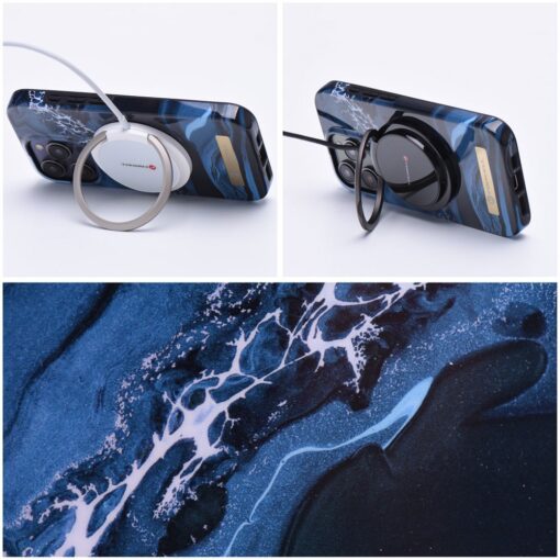 iPhone 14 PLUS umbris MagSafe Mirage ocean marble 5