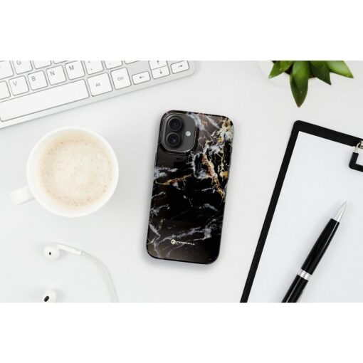 iPhone 16 PLUS umbris MagSafe Mirage black marble 10