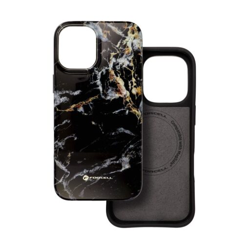 iPhone 16 PLUS umbris MagSafe Mirage black marble 5