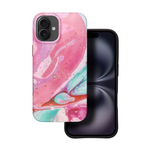 iPhone 16 PLUS umbris MagSafe Mirage pink marble 13