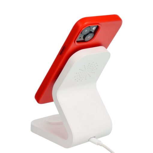 iPhone 16 PRO MAX kunstnahast MagSafe umbris red 6