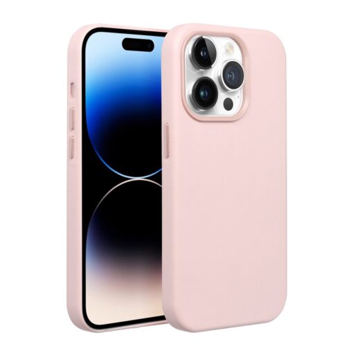 iPhone 16 PRO MAX kunstnahast MagSafe umbris sand pink 7