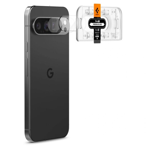 Google Pixel 9 PRO XL Spigen Optik.tr ez Fit kaamera kaitseklaas 2tk 9