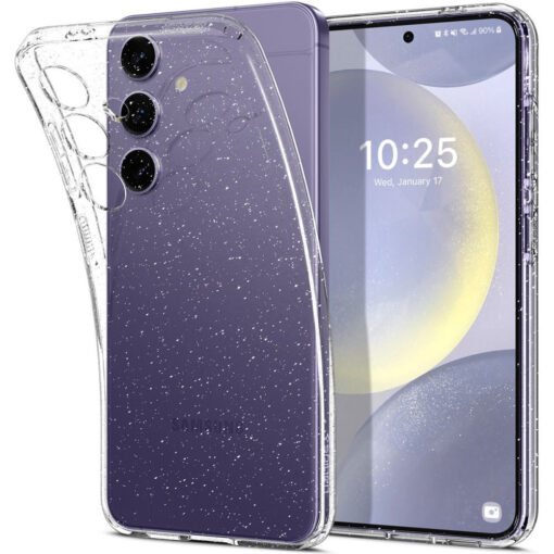 Samsung S24 PLUS umbris silikoonist Spigen Liquid Crystal labipaistev sadelev