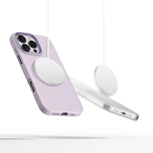 iPhone 16 PRO MAX umbris Silicone Pure MagSafe mauve 2