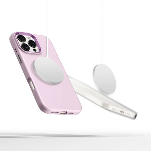 iPhone 16 PRO umbris Silicone Pure MagSafe pink pearl 1