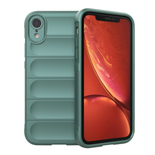 iPhone XR umbris silikoonist Magic Shield roheline