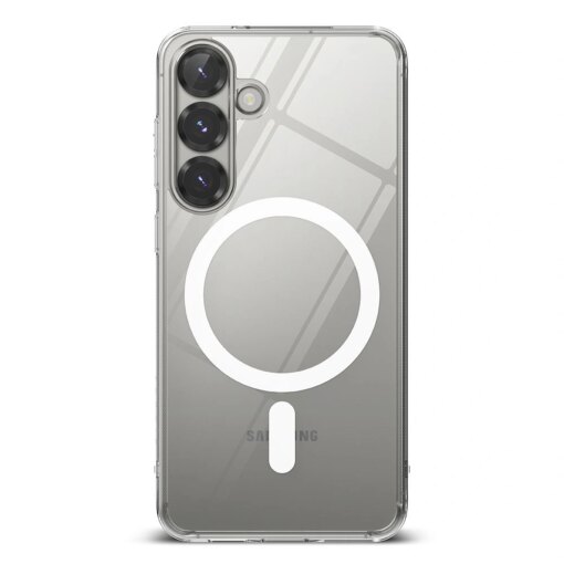 Samsung Galaxy S25 Plus MagSafe umbris Ringke Fusion Magnetic plastikust taguse ja silikoonist servadega 2