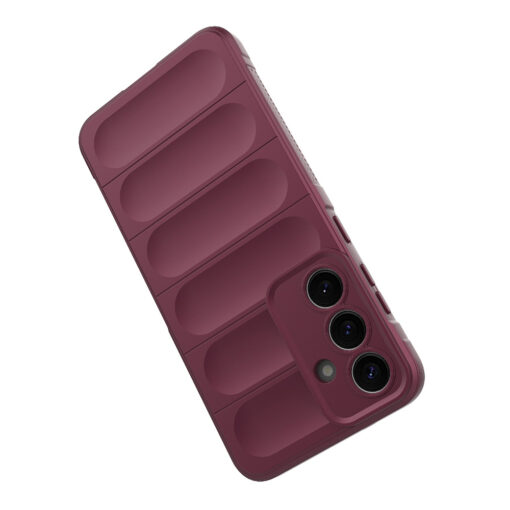 Samsung S25 umbris silikoonist Magic Shield Bordeaux 3