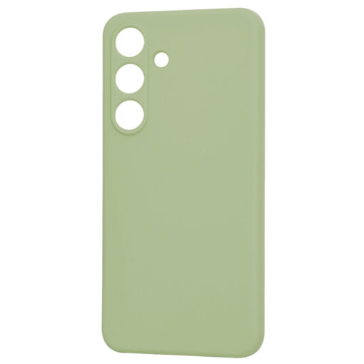 Samsung S25 umbris silikoonist SoftFlex matcha 3