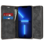 iPhone-13-Pro-Max-kunstnahast-kaaned-Confy-Cover-must